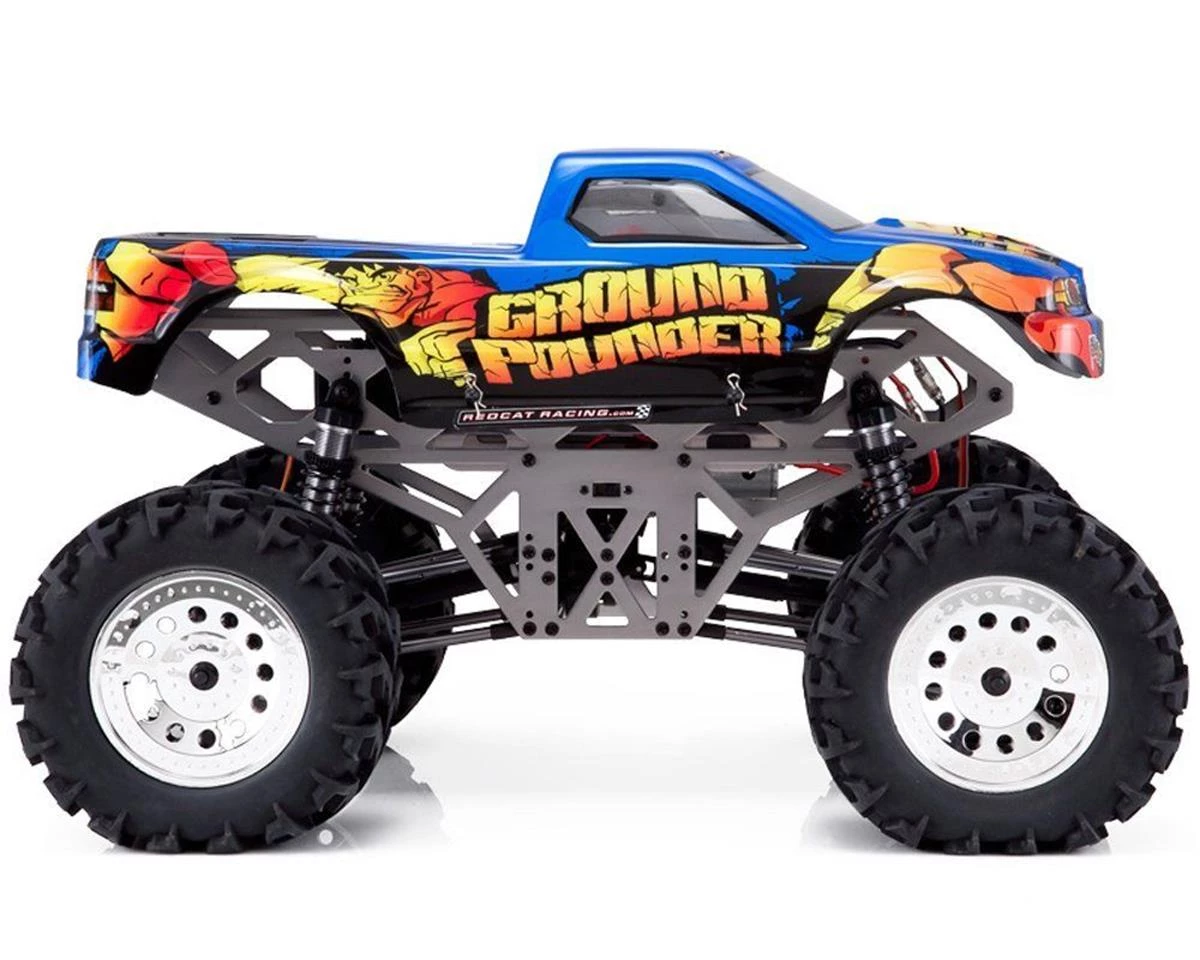 Redcat Ground Pounder 1/10 Electric RTR Monster Truck (Blue) 3 Redcat Ground Pounder 1/10 Electric RTR Monster Truck (Blue) - Image 3