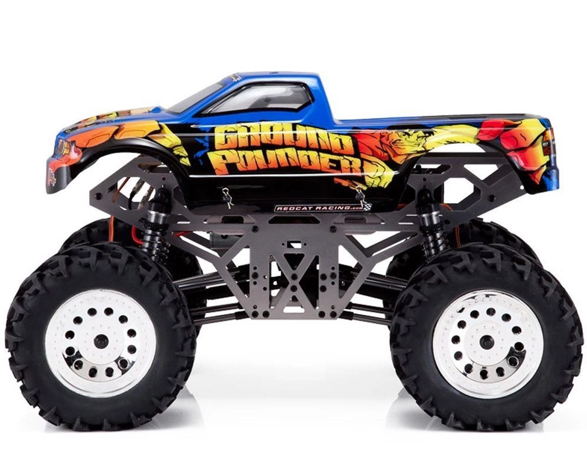 Redcat Ground Pounder 1/10 Electric RTR Monster Truck (Blue) 4 Redcat Ground Pounder 1/10 Electric RTR Monster Truck (Blue) - Image 4