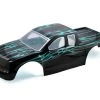 Redcat Rampage MT/XT Pre-Painted Monster Truck Body (Black/Blue)