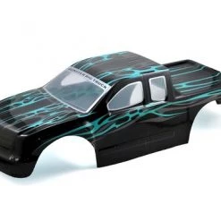 Redcat Rampage MT/XT Pre-Painted Monster Truck Body (Black/Blue)