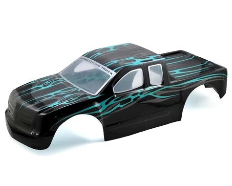 Redcat Rampage MT/XT Pre-Painted Monster Truck Body (Black/Blue) 1 Redcat Rampage MT/XT Pre-Painted Monster Truck Body (Black/Blue)
