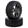 Redcat 10mm Pre-Mounted Buggy Tires (2)