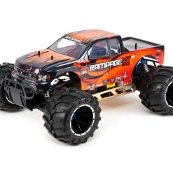 Redcat Rampage MT V3 1/5 4WD Monster Truck w/2.4GHz Radio & 32cc Gas Engine (Orange)