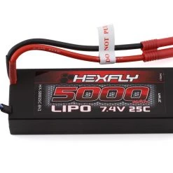 Redcat Hexfly 2S LiPo Battery 25C w/Banana Plug (7.4V/5000mAh)