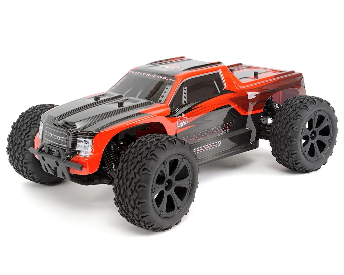 Redcat Blackout XTE 1/10 Electric 4wd Monster Truck w/2.4GHz Transmitter (Red) 1 Redcat Blackout XTE 1/10 Electric 4wd Monster Truck w/2.4GHz Transmitter (Red)