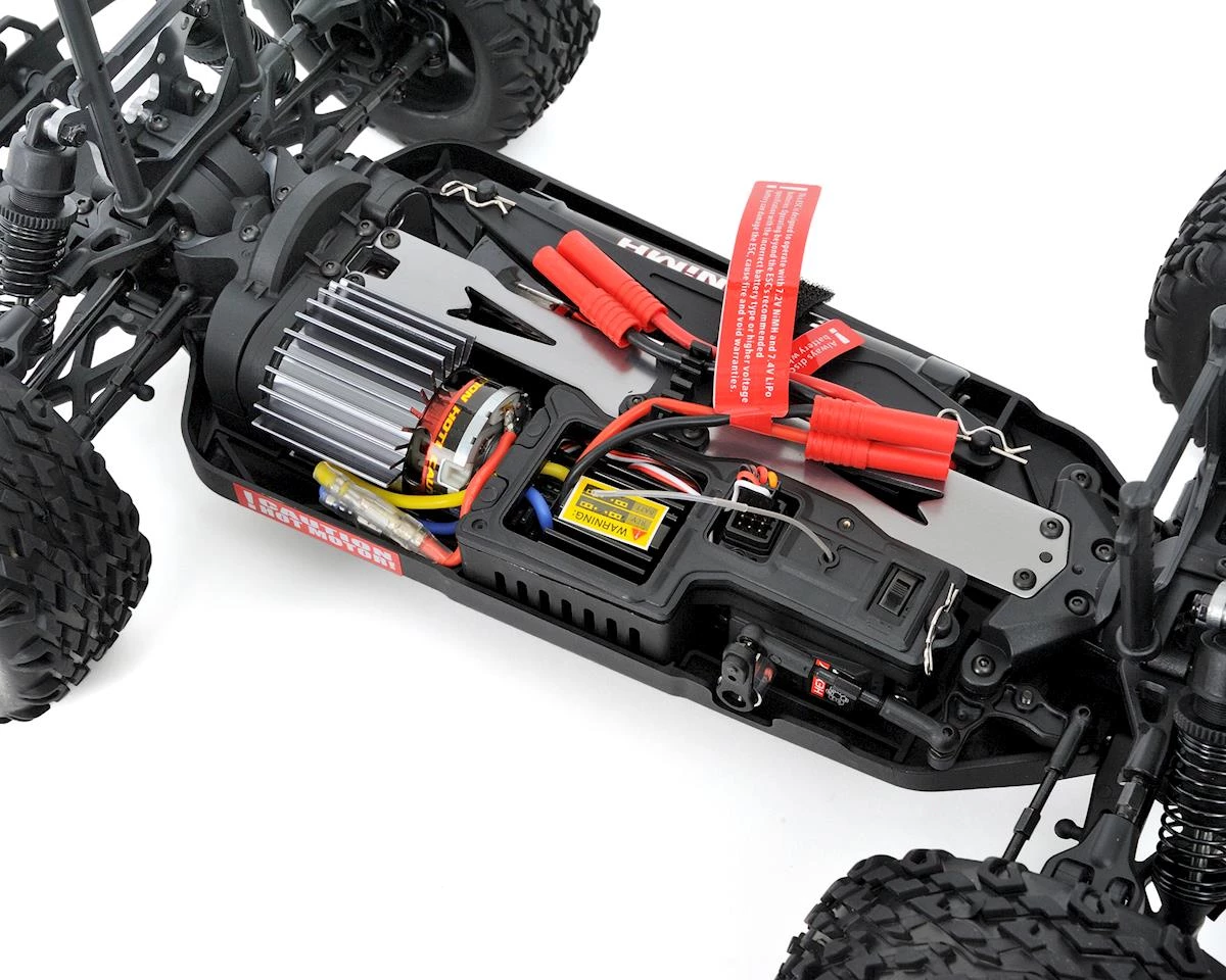 Redcat Blackout XTE 1/10 Electric 4wd Monster Truck w/2.4GHz Transmitter (Red) 4 Redcat Blackout XTE 1/10 Electric 4wd Monster Truck w/2.4GHz Transmitter (Red) - Image 4