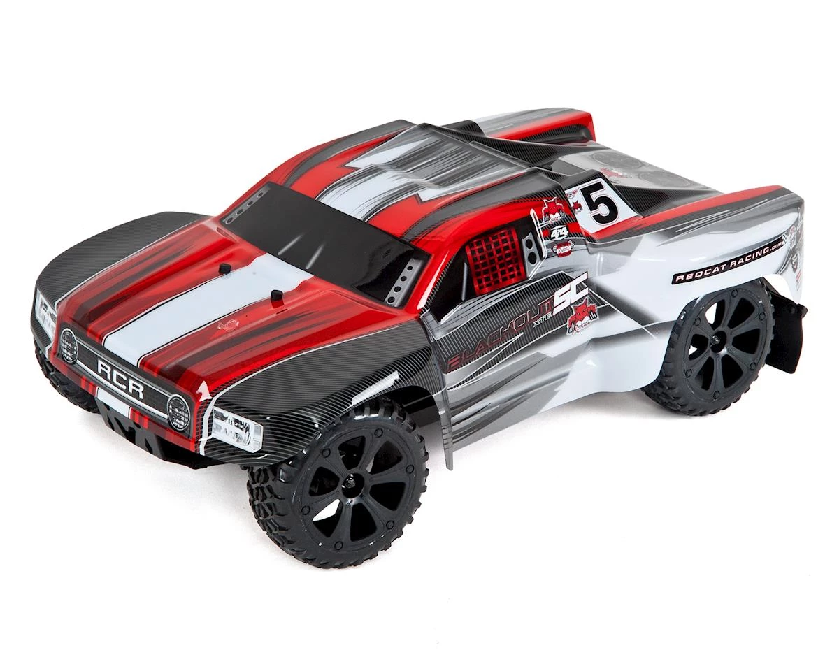 Redcat Blackout SC 1/10 RTR 4WD Electric Short Course Truck w/2.4GHz Radio (Red) 1 Redcat Blackout SC 1/10 RTR 4WD Electric Short Course Truck w/2.4GHz Radio (Red)