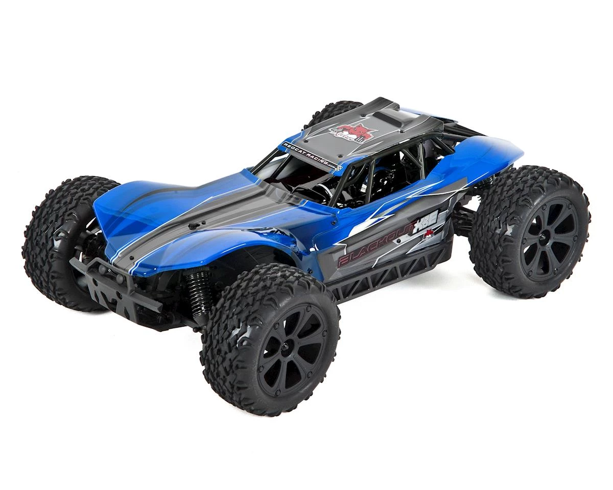 Redcat Blackout XBE 1/10 RTR 4WD Electric Buggy w/2.4GHz Radio (Blue) 1 Redcat Blackout XBE 1/10 RTR 4WD Electric Buggy w/2.4GHz Radio (Blue)