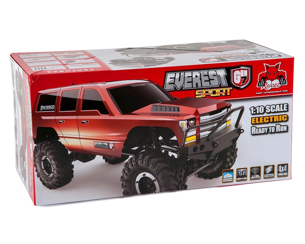 Redcat Everest Gen7 1/10 4WD RTR Scale Rock Crawler w/2.4GHz Radio (Orange) 7 Redcat Everest Gen7 1/10 4WD RTR Scale Rock Crawler w/2.4GHz Radio (Orange) - Image 7