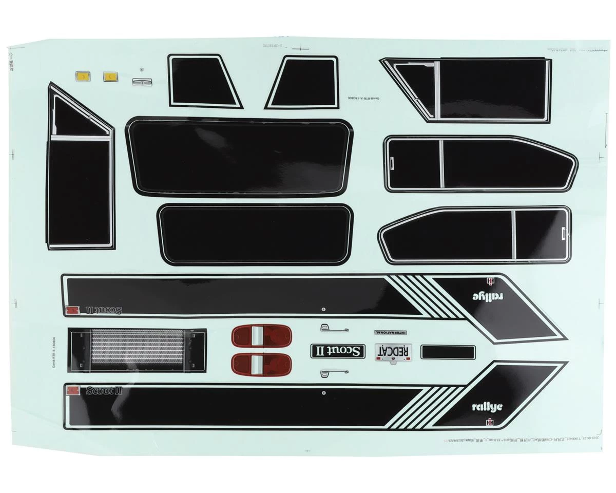 Redcat Gen8 Scout II Pre-Cut Body (Clear) 3 Redcat Gen8 Scout II Pre-Cut Body (Clear) - Image 3