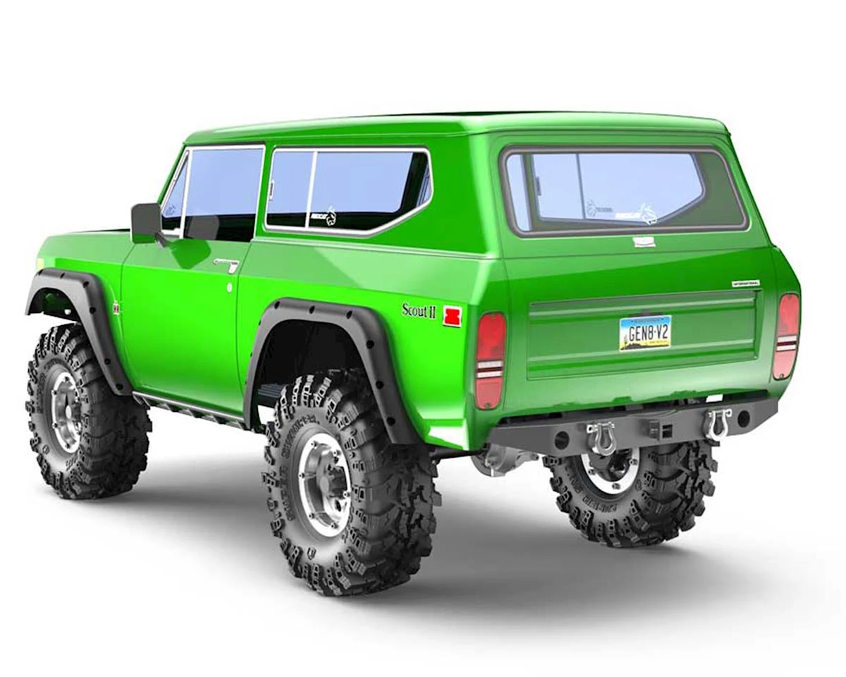 Redcat Gen8 V2 International Scout II 1/10 4WD RTR Scale Rock Crawler w/2.4GHz Radio (Green) 4 Redcat Gen8 V2 International Scout II 1/10 4WD RTR Scale Rock Crawler w/2.4GHz Radio (Green) - Image 4