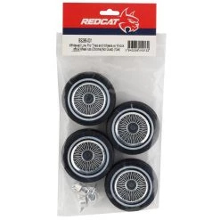 Redcat Lowrider Low Profile Tire (4) w/12mm Hex -Redcat store online rer13882 3