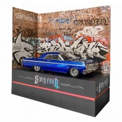 Redcat SixtyFour "Kandy N Chrome" 1/10 RTR Scale Hopping Lowrider (Blue) w/2.4GHz Radio -Redcat store online rer14407 8