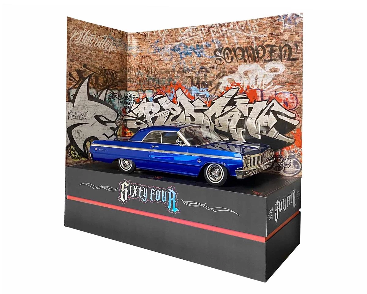 Redcat SixtyFour "Kandy N Chrome" 1/10 RTR Scale Hopping Lowrider (Green) w/2.4GHz Radio 9 Redcat SixtyFour "Kandy N Chrome" 1/10 RTR Scale Hopping Lowrider (Green) w/2.4GHz Radio - Image 9