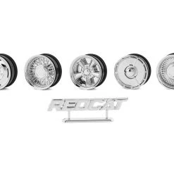 Redcat Lowrider Mod-Wheels (Chrome) w/12mm Hex