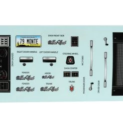 Redcat '79 Monte Carlo Pre-Cut Body Set (Clear) -Redcat store online rer14757 5