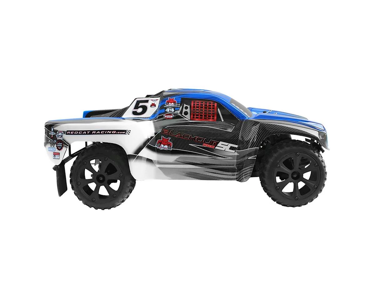 Redcat Blackout SC Pro 1/10 RTR 4WD Short Course Truck w/2.4GHz Radio (Blue) 4 Redcat Blackout SC Pro 1/10 RTR 4WD Short Course Truck w/2.4GHz Radio (Blue) - Image 4