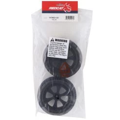 Redcat Blackout Pre-Mounted Tires (2) -Redcat store online rerbs214 009 2